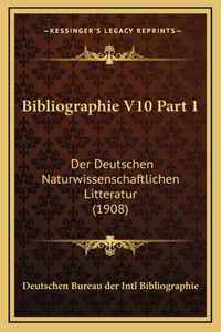 Bibliographie V10 Part 1