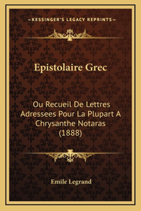 Epistolaire Grec