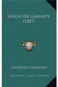 Sesion De Gabinete (1887)