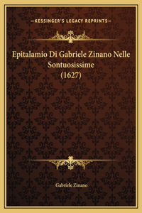 Epitalamio Di Gabriele Zinano Nelle Sontuosissime (1627)