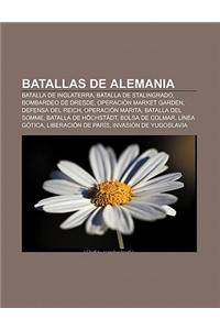 Batallas de Alemania