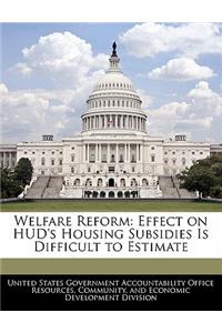 Welfare Reform