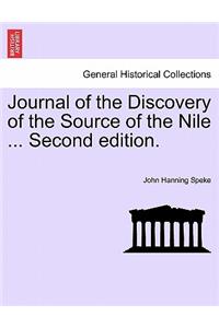 Journal of the Discovery of the Source of the Nile ... Second edition.