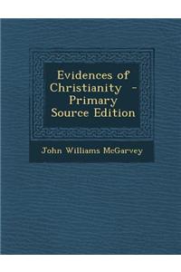 Evidences of Christianity