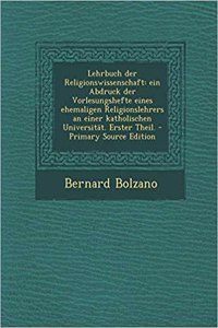 Lehrbuch Der Religionswissenschaft