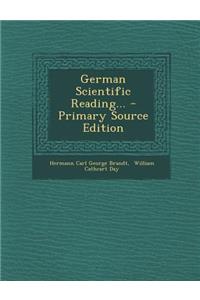 German Scientific Reading...