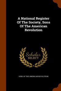 National Register of the Society, Sons of the American Revolution