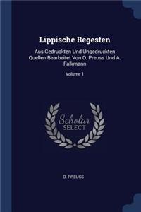Lippische Regesten