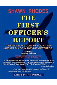 First Officer's Report - Large Print Format