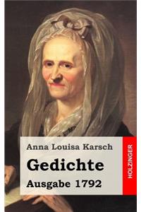 Gedichte (Ausgabe 1792)