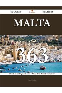 Malta 363 Success Secrets - 363 Most Ask...