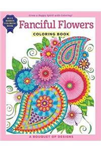 Fanciful Flowers Coloring Book