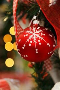 Mind Blowing Red Christmas ornament Journal