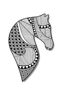 Take A Journey - Horse Theme Journal Notebook