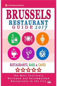 Brussels Restaurant Guide 2017