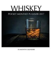 Whiskey Pocket Monthly Planner 2017