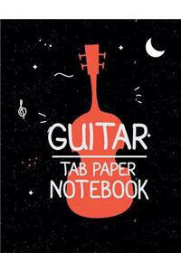 Guitar Tab Paper Notebook