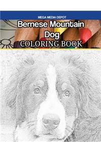 Bernese Mountain Dog Coloring Book