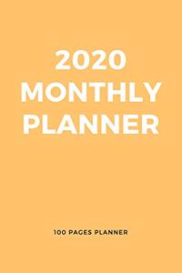 2020 Monthly Planner