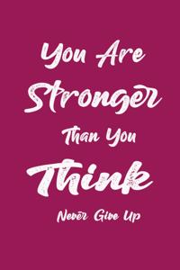You Are Stronger Than You Think