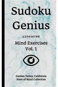 Sudoku Genius Mind Exercises Volume 1
