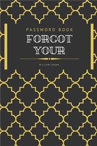 Forgot your password book