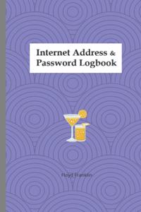 Internet Address & Password logbook