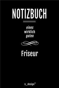 Notizbuch für Friseure / Friseur / Friseuse / Friseurin