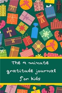 The 4 Minute Gratitude Journal for Kids