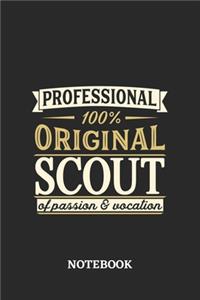 Professional Original Scout Notebook of Passion and Vocation