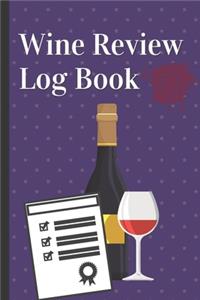 Professional Wine Review Log Book