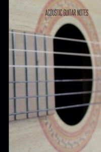 acoustic guitar notes