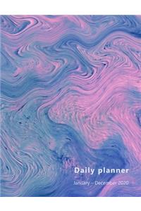 Daily Planner January-December 2020
