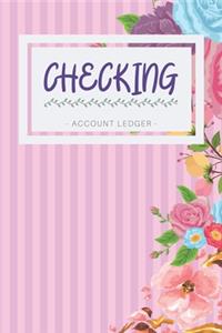 Checking Account Ledger