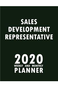 Sales Development Representative 2020 Weekly and Monthly Planner