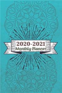 2020 -2021 Monthly Planner