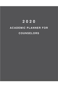 2020 Academic Planner For Counselors
