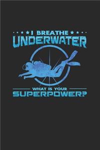 I breathe underwater