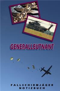 Generalleutnant Fallschirmjäger Notizbuch