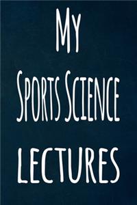 My Sports Science Lectures