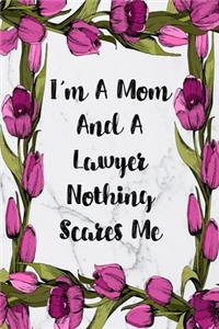 I'm A Mom And A Lawyer Nothing Scares Me