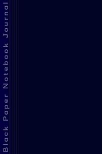 Black Paper Notebook Journal