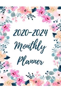 2020-2024 Monthly Planner