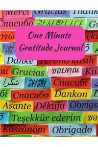 One Minute Gratitude Journal