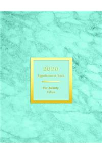 2020 Appointment Book For Beauty Salon