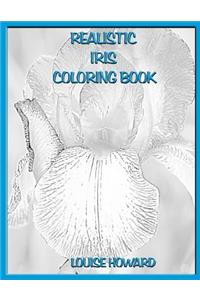 Realistic Iris Coloring Book