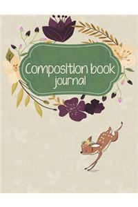 Composition book journal
