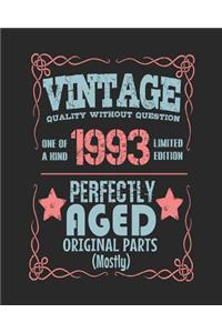 Vintage Quality Without Question One of a Kind 1993 Limited Edition Perfectly Aged Original Parts Mostly