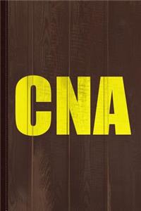 CNA Journal Notebook