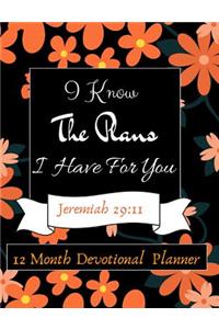 12-Month Devotional Planner